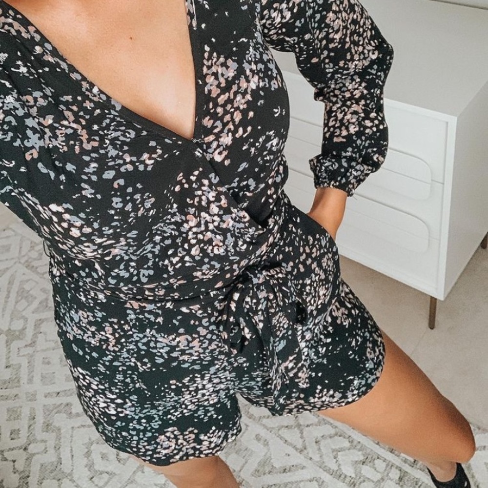 Abercrombie & Fitch Open Back Romper